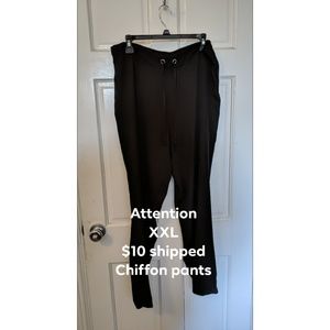 XXL Chiffon Pants